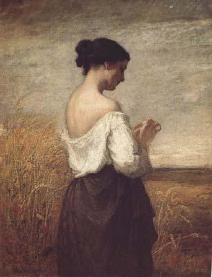 William Morris Hunt Peasant Girl (mk06) Sweden oil painting art